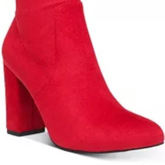 NWT Wild Pair 6 & 10 Bravy Over-The-Knee Stretch Suede Block Heel Boots New Box - Picture 7 of 13